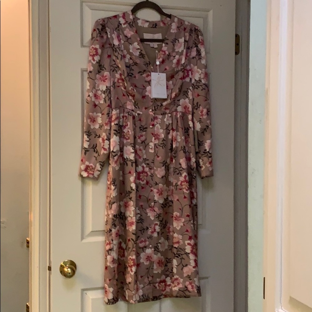 Pretty floral Gal Meets Glam dress (6) NWT w/ tags